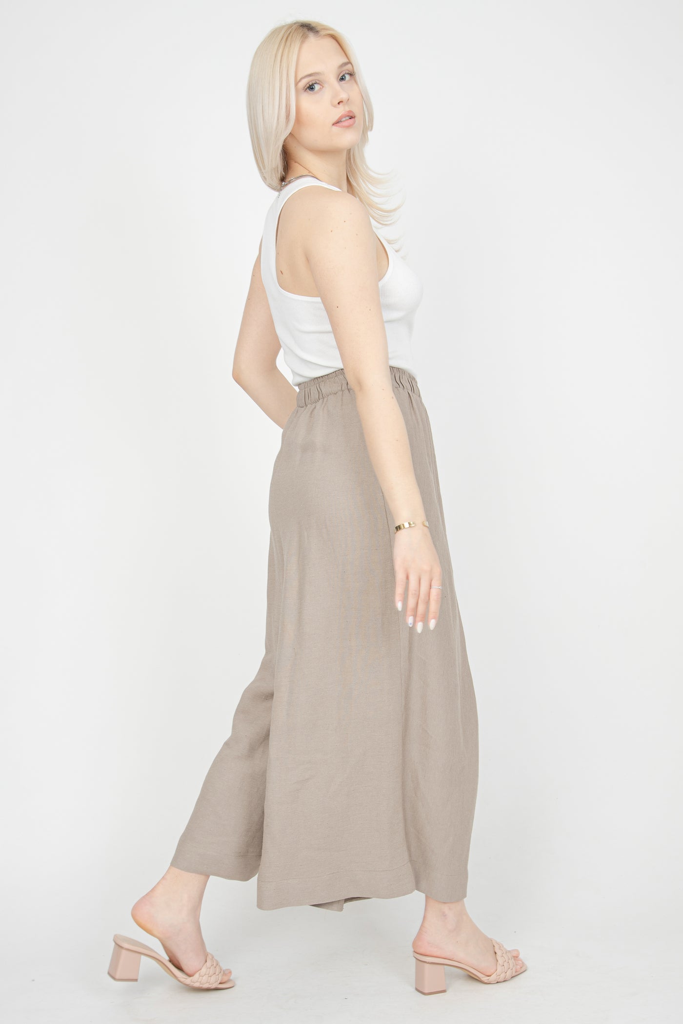 Linen loose harem pants FC1001